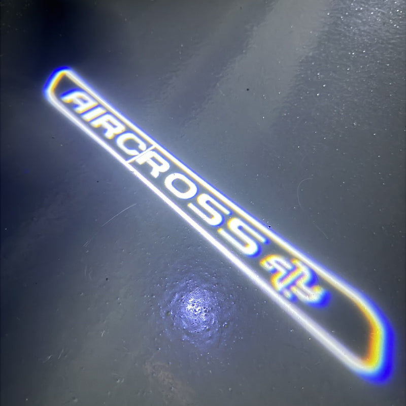 CITROËN ORIGINAL LOGO PROJECTOT LIGHTS Nr.2801 (quantità 1 = 2 pellicole logo /2 luci porta） 