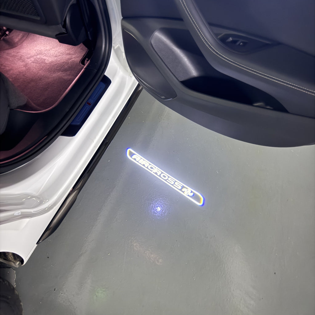 CITROËN AIRCROSS LOGO PROJECTOT LIGHTS (quantity 1 = 2 Logo Films /2 door lights）Nr.2805S13b1f11