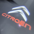 CITROËN ORIGINAL LOGO PROJECTOT LIGHTS (quantity 1 = 2 Logo Films /2 door lights）Nr.2805S13b5