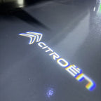 CITROËN ORIGINAL LOGO PROJECTOT LIGHTS (quantity 1 = 2 Logo Films /2 door lights）Nr.2805S13b1f6