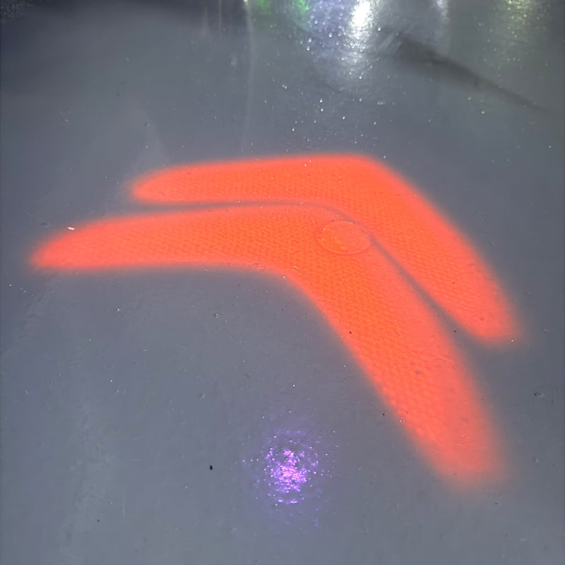 CITROËN ORIGINAL LOGO PROJECTOT LIGHTS Nr.2801 (quantità 1 = 2 pellicole logo /2 luci porta） 
