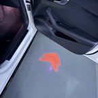 CITROËN ORIGINAL LOGO PROJECTOT LIGHTS (quantity 1 = 2 Logo Films /2 door lights）Nr.2805S13b8