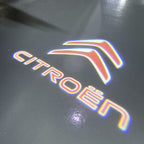 CITROËN ORIGINAL LOGO PROJECTOT LIGHTS (quantity 1 = 2 Logo Films /2 door lights）Nr.2805S13b1f10