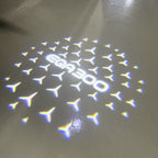 MERCEDES BENZ EQA 300 LOGO PROJECTOT LIGHTS  (quantity 1 = 1 set /2 door lights with 2 logo films)Nr.02M147