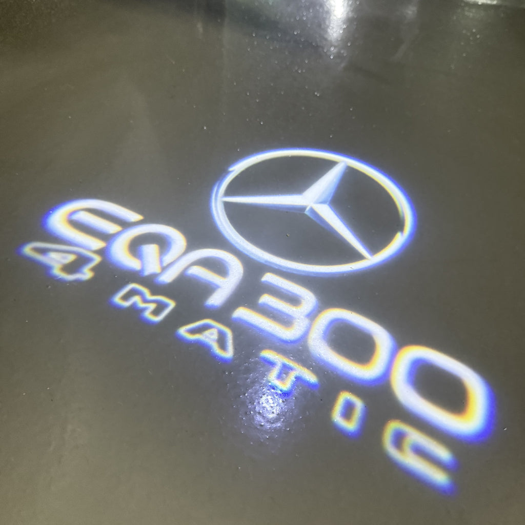 MERCEDES BENZ EQA 300 LOGO PROJECTOT LIGHTS  (quantity 1 = 1 set /2 door lights with 2 logo films)Nr.02M152