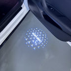 MERCEDES BENZ EQA 350 LOGO PROJECTOT LIGHTS  (quantity 1 = 1 set /2 door lights with 2 logo films)Nr.02M146