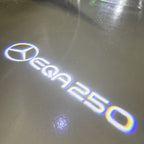 MERCEDES BENZ EQA 250 LOGO PROJECTOT LIGHTS  (quantity 1 = 1 set /2 door lights with 2 logo films)Nr.02M150