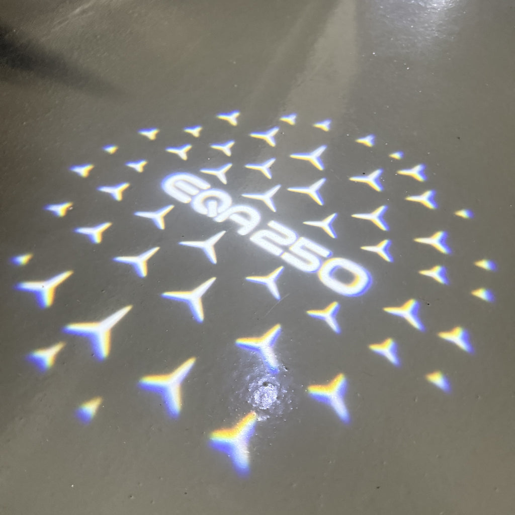 MERCEDES BENZ EQA 250 LOGO PROJECTOT LIGHTS  (quantity 1 = 1 set /2 door lights with 2 logo films)Nr.02M145