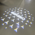 MERCEDES BENZ EQA 250 LOGO PROJECTOT LIGHTS  (quantity 1 = 1 set /2 door lights with 2 logo films)Nr.02M145