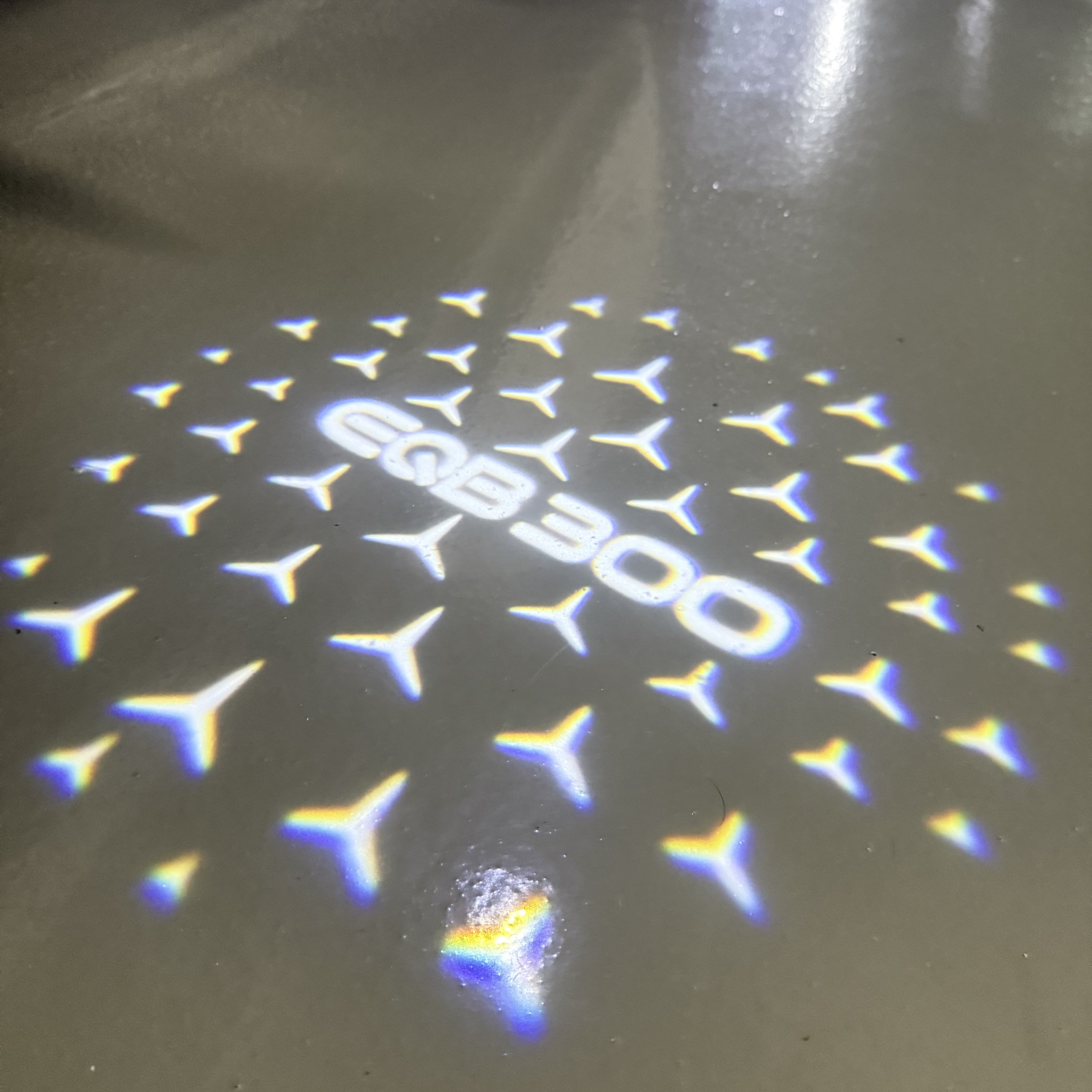 MERCEDES BENZ EQB 300 LOGO PROJECTOT LIGHTS  (quantity 1 = 1 set /2 door lights with 2 logo films)Nr.02M161