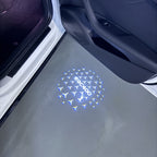 MERCEDES BENZ EQC 400 LOGO PROJECTOT LIGHTS  (quantity 1 = 1 set /2 door lights with 2 logo films)Nr.02M165