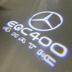 MERCEDES BENZ EQC 400 LOGO PROJECTOT LIGHTS  (quantity 1 = 1 set /2 door lights with 2 logo films)Nr.02M164