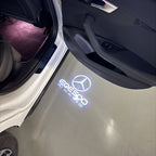 MERCEDES BENZ EQE 500 LOGO PROJECTOT LIGHTS  (quantity 1 = 1 set /2 door lights with 2 logo films)Nr.02M168