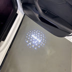 MERCEDES BENZ EQE 43 LOGO PROJECTOT LIGHTS  (quantity 1 = 1 set /2 door lights with 2 logo films)Nr.02M169