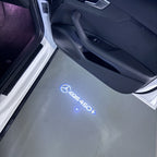 MERCEDES BENZ EQS 450+ LOGO PROJECTOT LIGHTS  (quantity 1 = 1 set /2 door lights with 2 logo films)Nr.02M182