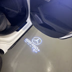 MERCEDES BENZ EQS 450+ LOGO PROJECTOT LIGHTS  (quantity 1 = 1 set /2 door lights with 2 logo films)Nr.02M181