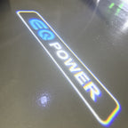 MERCEDES BENZ EQ LOGO PROJECTOT LIGHTS  (quantity 1 = 1 set /2 door lights with 2 logo films)Nr.02M244