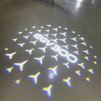 MERCEDES BENZ EQV 300  LOGO PROJECTOT LIGHTS  (quantity 1 = 1 set /2 door lights with 2 logo films)Nr.02M149