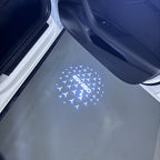 MERCEDES BENZ EQV 250  LOGO PROJECTOT LIGHTS  (quantity 1 = 1 set /2 door lights with 2 logo films)Nr.02M144