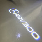 MERCEDES BENZ EQV 300  LOGO PROJECTOT LIGHTS  (quantity 1 = 1 set /2 door lights with 2 logo films)Nr.02M148