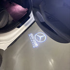 MERCEDES BENZ EQV 250  LOGO PROJECTOT LIGHTS  (quantity 1 = 1 set /2 door lights with 2 logo films)Nr.02M145