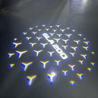 MERCEDES BENZ GLA 200 LOGO PROJECTOT LIGHTS  (quantity 1 = 1 set /2 door lights with 2 logo films)Nr.02M406