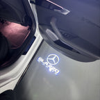 MERCEDES BENZ GLA 220 LOGO PROJECTOT LIGHTS  (quantity 1 = 1 set /2 door lights with 2 logo films)Nr.02M410