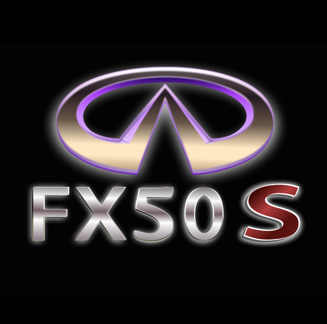 INFINITI FX 50  LOGO PROJECROTR LIGHTS Nr.28 (quantity 1 = 1 sets/2 door lights)