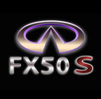 INFINITI FX 50  LOGO PROJECROTR LIGHTS Nr.28 (quantity 1 = 1 sets/2 door lights)