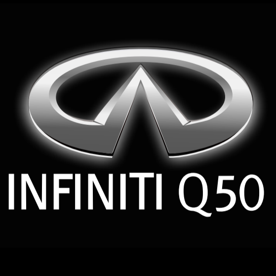 INFINITI  Q 50 LOGO PROJECROTR LIGHTS Nr.59 (quantity 1 = 1 sets/2 door lights)