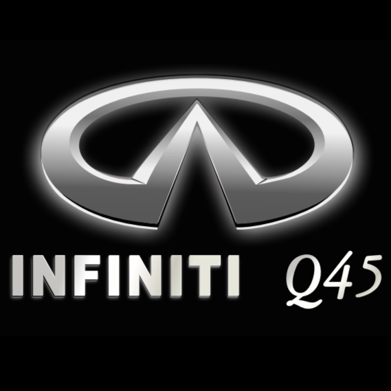 INFINITI Q 45 LOGO PROJECROTR LIGHTS Nr.78 (quantity 1 = 1 sets/2 door lights)