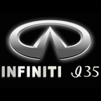 INFINITI Q 35 LOGO PROJECROTR LIGHTS Nr.83 (quantity 1 = 1 sets/2 door lights)