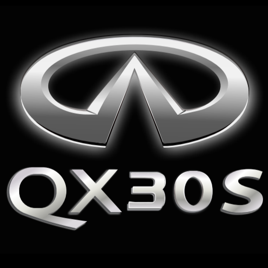 INFINITI QX 30  LOGO PROJECROTR LIGHTS Nr.44 (quantity 1 = 1 sets/2 door lights)