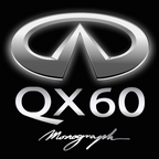INFINITI QX 60 LOGO PROJECROTR LIGHTS Nr.88 (quantity 1 = 1 sets/2 door lights)