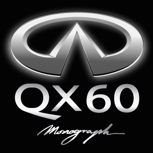 INFINITI QX60 LOGO PROJECROTR LIGHTS Nr.88 (Menge 1 = 1 Satz/2 Türleuchten)