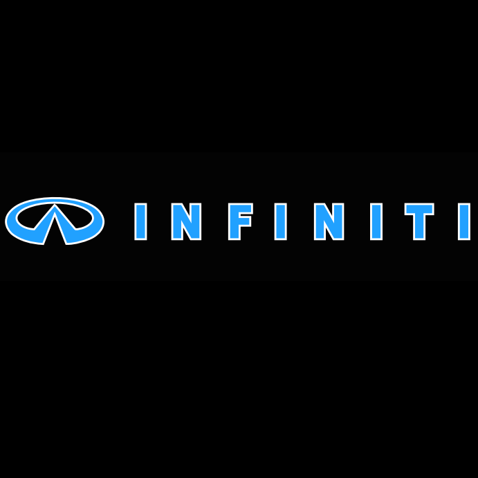 INFINITI Original LOGO PROJECROTR LIGHTS Nr.12 (quantità 1 = 1 set/2 luci porta)