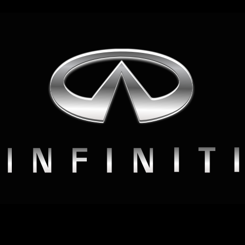 INFINITI Original LOGO PROJECROTR LIGHTS Nr.21 (quantità 1 = 1 set/2 luci porta)