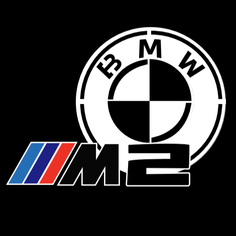 BMW M2  LOGO PROJECTOT LIGHTS Nr.60104