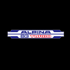 ALPINA B3 TURBO  LOGO PROJECTOT LIGHTS  (quantity 1 = 1 sets/2 door lights) Nr.07A10