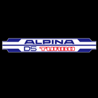 ALPINA D5 TURBO LOGO PROJECTOT LIGHTS  (quantity 1 = 1 sets/2 door lights) Nr.07A07