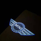 MINI ORIGINAL LOGO PROJECROTR LIGHTS Nr.57 (quantity  1 =  2 Logo Film /  2 door lights)
