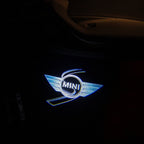 MINI S LOGO PROJECROTR LIGHTS Nr.52 (quantity  1 =  2 Logo Film /  2 door lights)