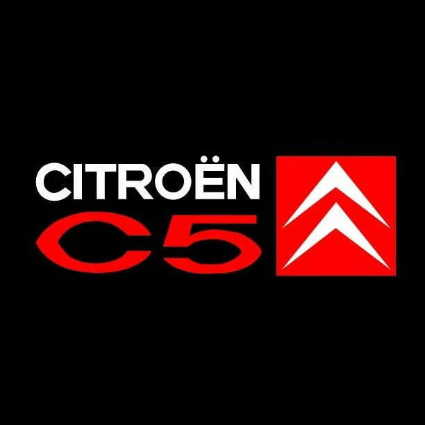 CITROËN ORIGINAL LOGO PROJECTOT LIGHTS Nr.2801 (quantità 1 = 2 pellicole logo /2 luci porta） 