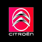 CITROËN ORIGINAL LOGO PROJECTOT LIGHTS (quantity 1 = 2 Logo Films /2 door lights）Nr.2805S13b1f7