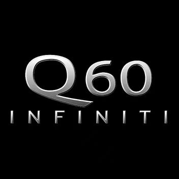 INFINITI Q60 LOGO PROJECROTR LIGHTS Nr.47 (quantità 1 = 1 set/2 luci porta)