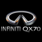 INFINITI QX 70 LOGO PROJECROTR LIGHTS (quantity 1 = 1 sets/2 door lights) Nr.47XQ32