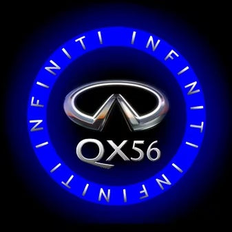 INFINITI Q60 LOGO PROJECROTR LIGHTS Nr.47 (quantità 1 = 1 set/2 luci porta)