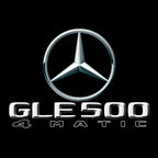 MERCEDES BENZ GLE 500 LOGO PROJECTOT LIGHTS  (quantity 1 = 1 set /2 door lights with 2 logo films)Nr.02M459