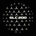 MERCEDES BENZ GLC 200 LOGO PROJECTOT LIGHTS  (quantity 1 = 1 set /2 door lights with 2 logo films)Nr.02M427