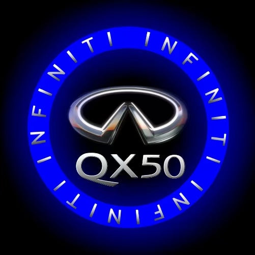 INFINITI Q60 LOGO PROJECROTR LIGHTS Nr.47 (quantità 1 = 1 set/2 luci porta)